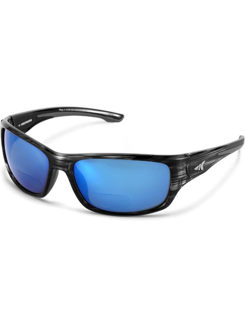Bifocal Polarized Wrap Sunglasses for Fishing, Outdoor Activities & Reading